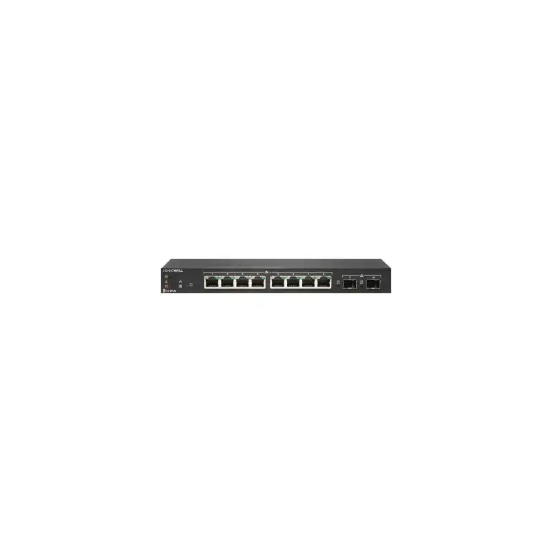 SonicWall Switch SWS12-8POE - Commutateur - Géré - 8 x 10 - 100 - 1000 (PoE) + 2 x Gigabit SFP - de bur... (02-SSC-8367)_1